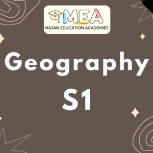 Geography S1