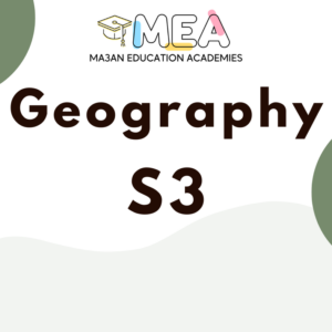 Geography S3