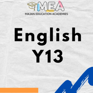 English Y13