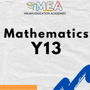 Math Y13
