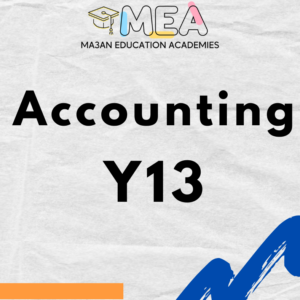 Accounting Y13