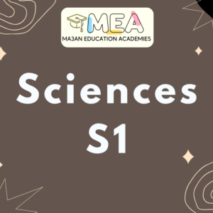 Sciences S1
